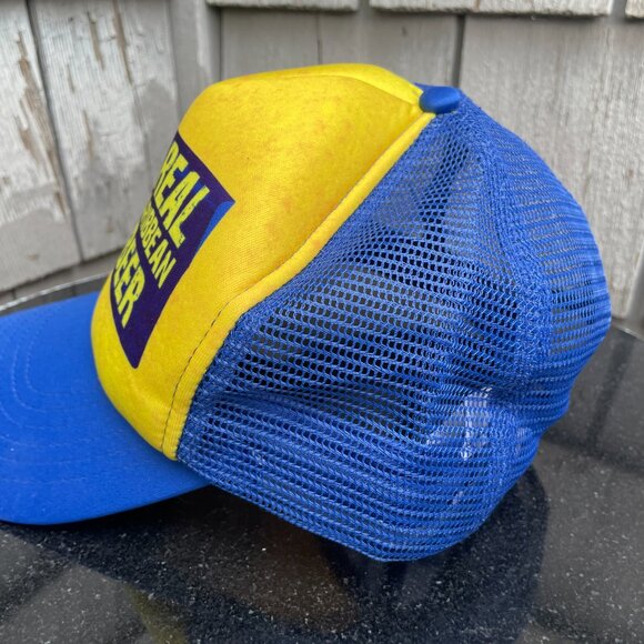Carib Lager Real Caribbean Beer Trucker Hat Authentic - Picture 3 of 8
